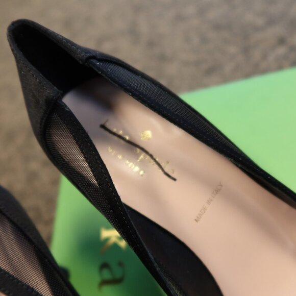Kate Spade New York Womens Jackie Satin Bow Pointed Toe Pumps - Picture 5 of 8